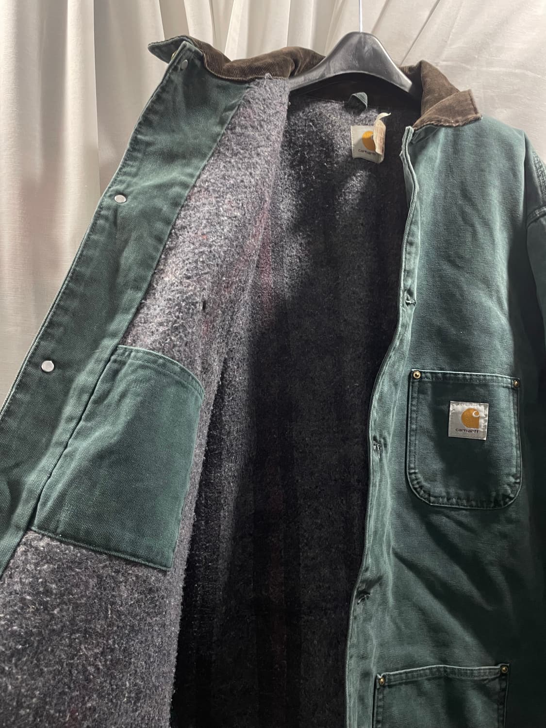 칼하트/ 미시간 초어 코트 헌터 그린/ 2XL 상품이미지8