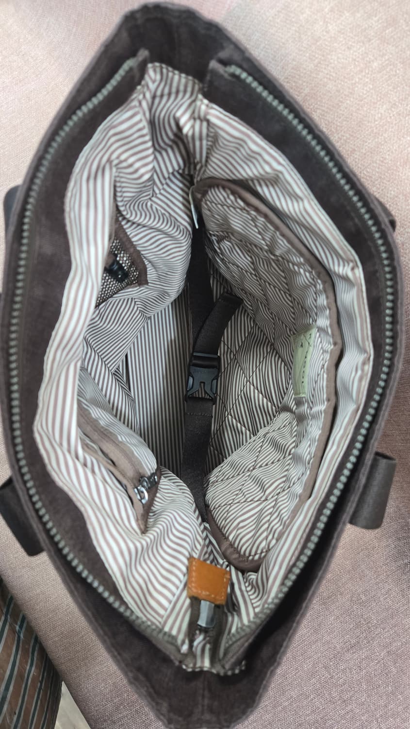 캉골 IT 토트 숄드 크로스백 가방 3702 브라운 상품이미지7