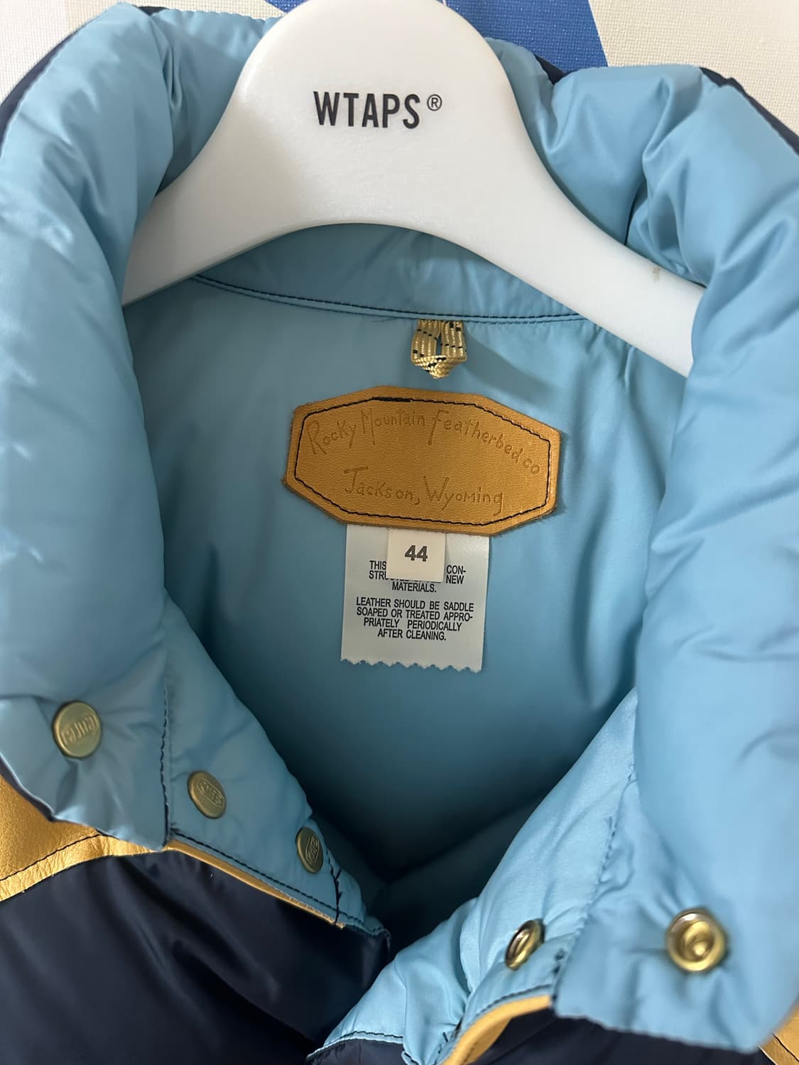 록키마운틴페더베드 다운자켓 44 네이비 상품이미지3