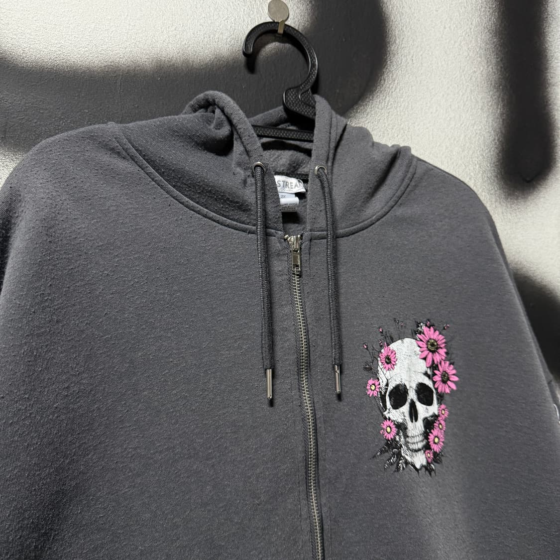 VTG 빈티지 빅사이즈 올드스쿨 풀 프린팅 집업 후디 상품이미지3