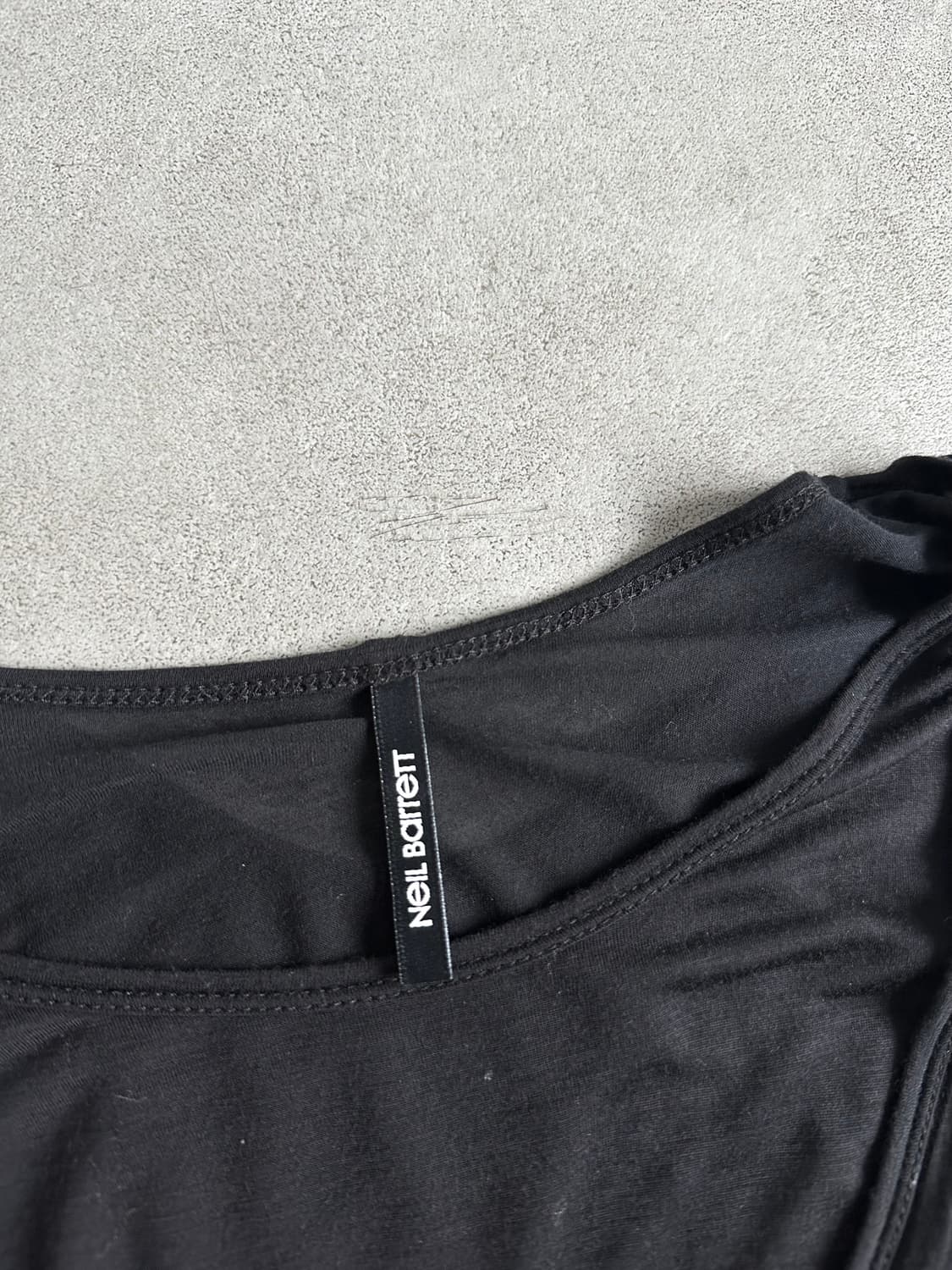 닐바렛 레이어드 세컨스킨 블랙 롱슬리브 상품이미지5