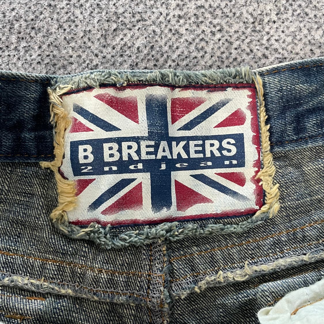 비브레이커스 데님 카고 반바지 상품이미지4