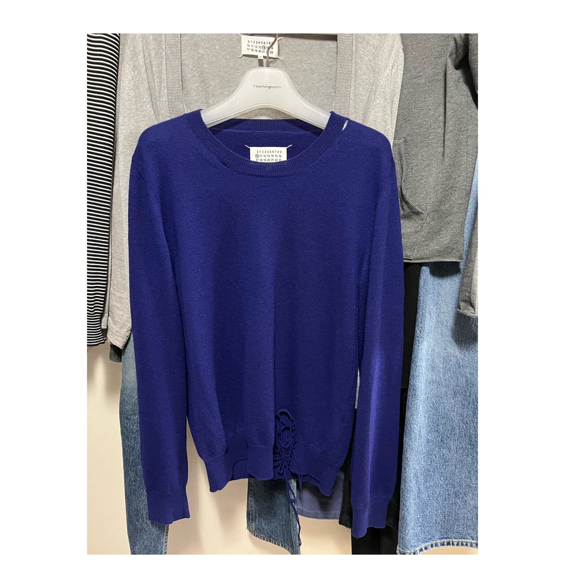 마르지엘라 디스트레스드 니트 상품이미지1