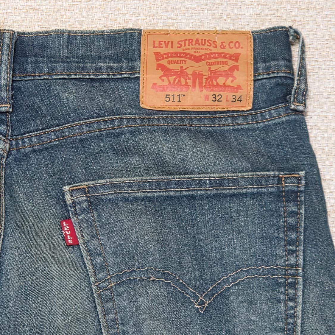 Levi's 리바이스 511 스트레이트 데님 팬츠 상품이미지6