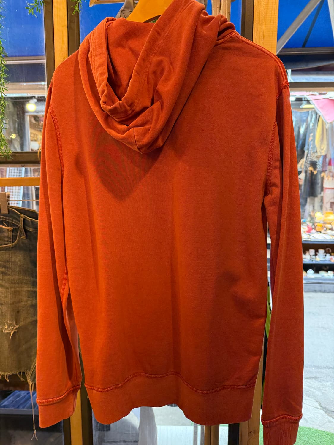 폴로 랄프로렌 네이비포니 레드 피그먼트 후드티 상품이미지4