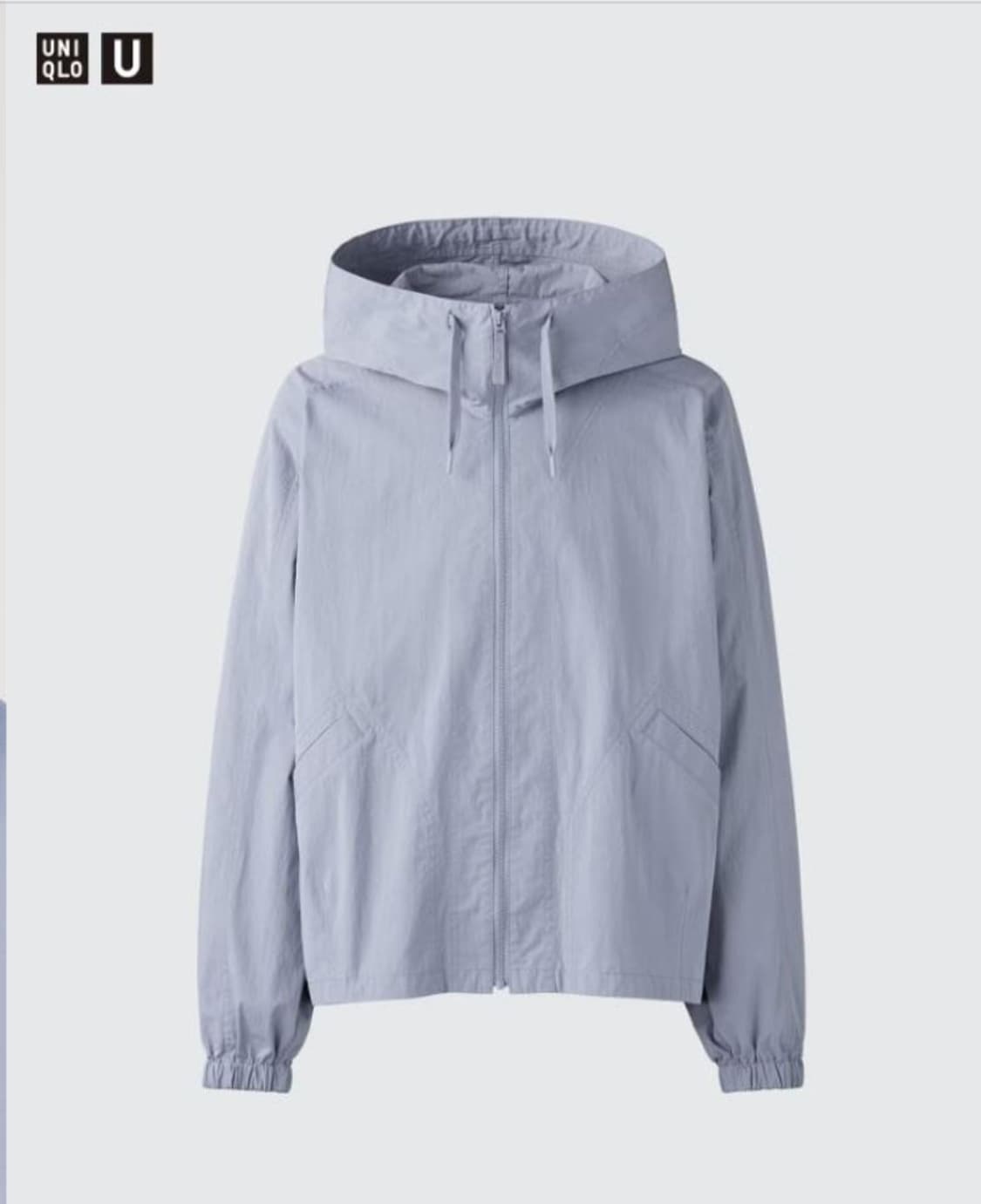 유니클로 U 후드 블루종 바람막이 L 상품이미지4