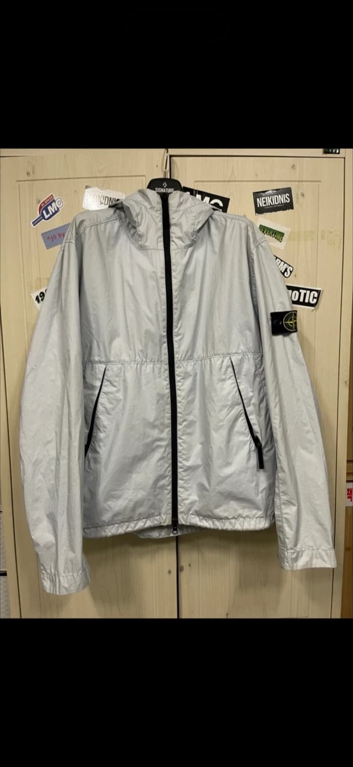 스톤아일랜드 멤브라나 3L TC 자켓 스카이 블루 M 상품이미지1