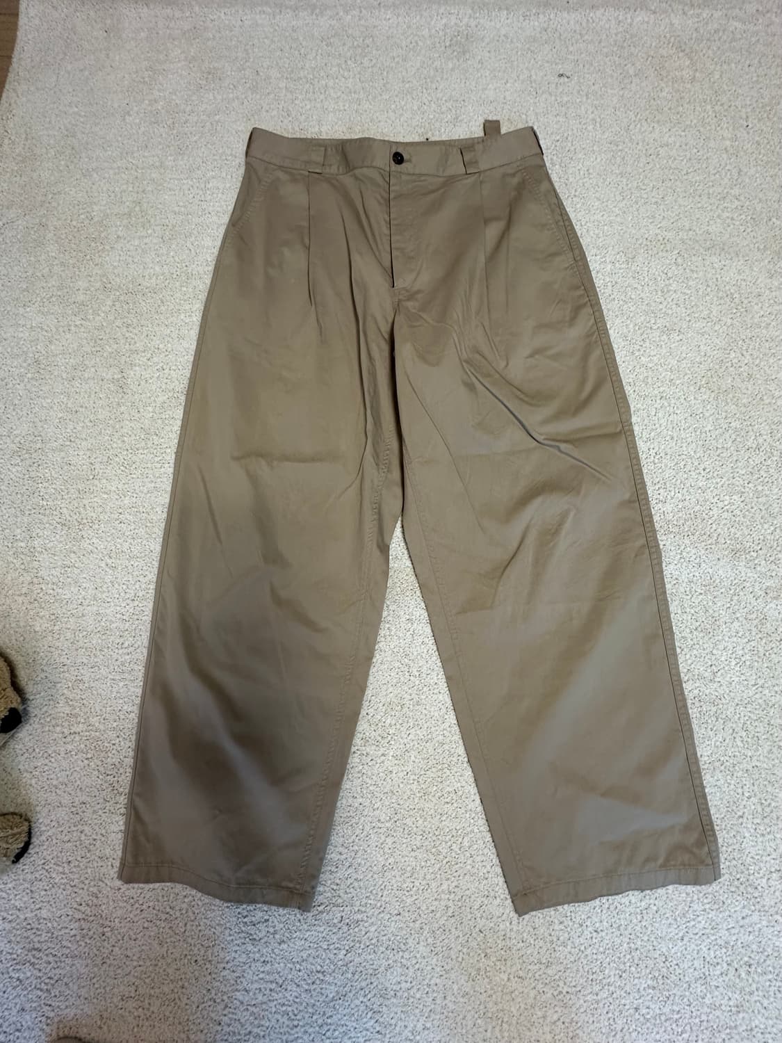 노드아카이브 와이드 페이퍼드 치노팬츠 3 상품이미지1