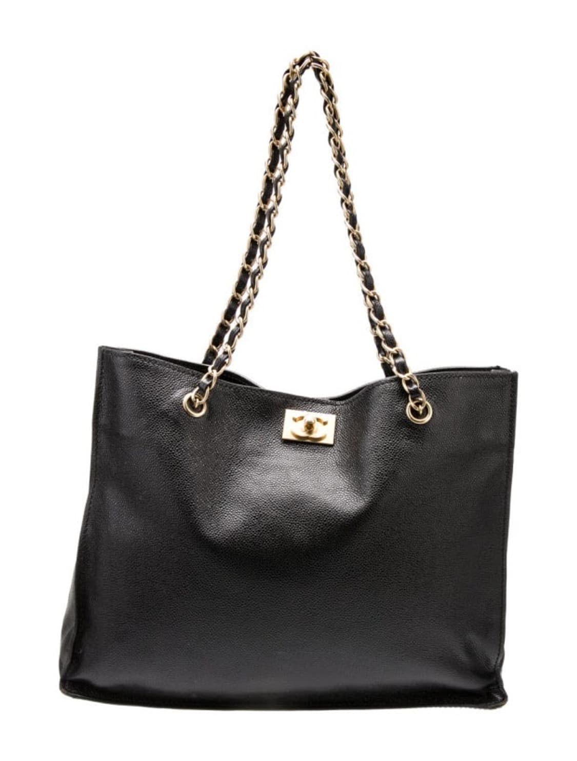 20년 빈티지 샤넬 캐비어 레더 금장 숄더백 상품이미지1