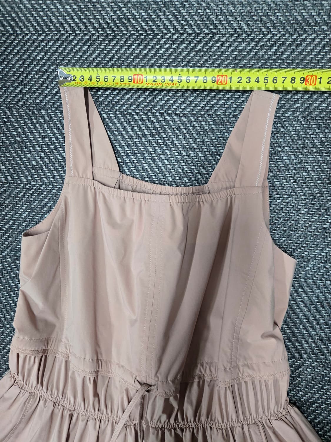 지컷 민소매 원피스 허리밴딩 원피스 상품이미지5