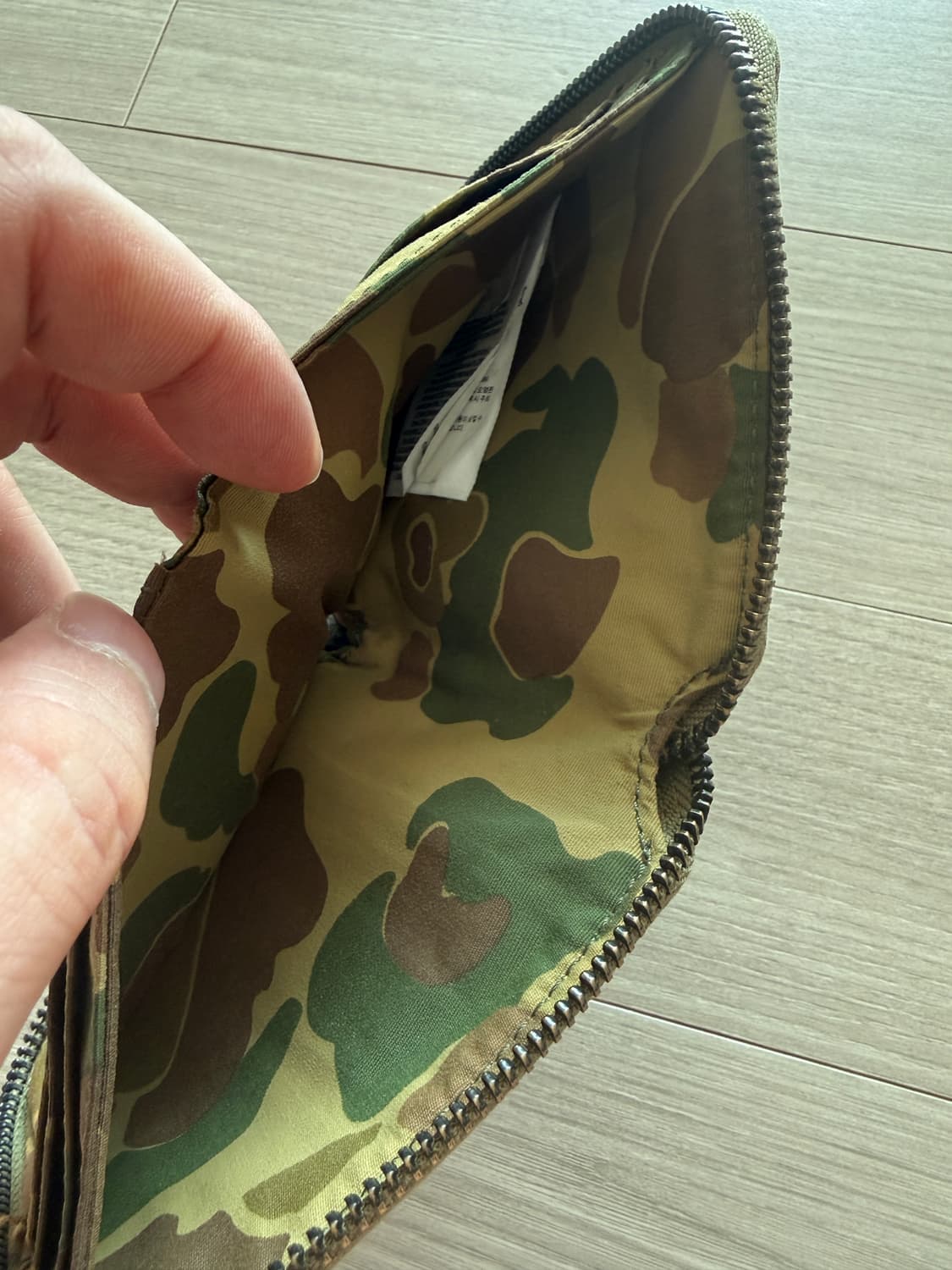 rrl 더블알엘 카모 반지갑 레어 상품이미지5