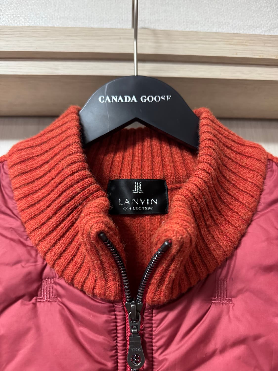 랑방 컬렉션 남성 패딩 니트 조끼 상품이미지4