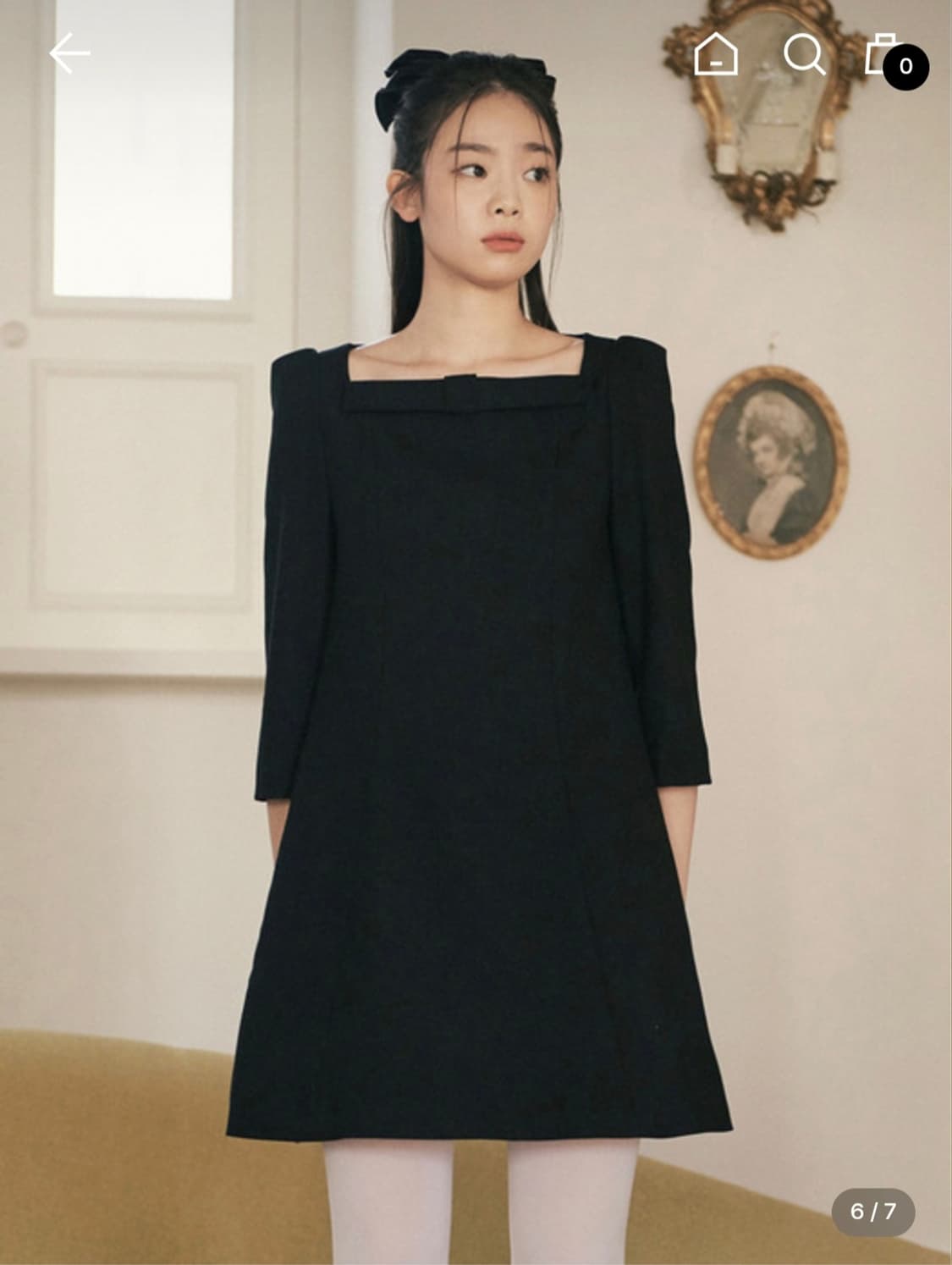 플로움 프린세스 리본 원피스 S 상품이미지4