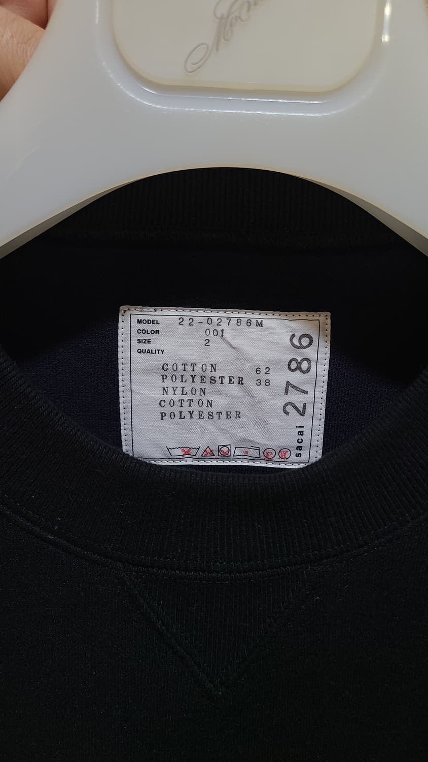 Sacai 맨투맨 상품이미지5