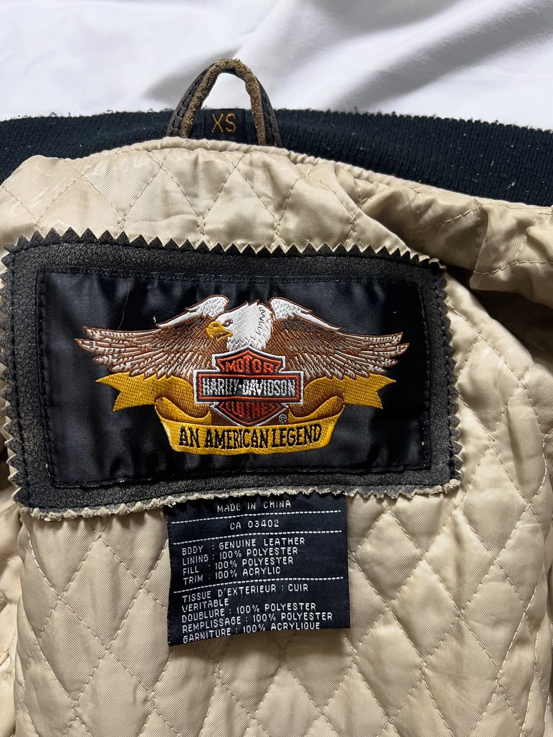 할리데이비슨 가죽 자켓 상품이미지5