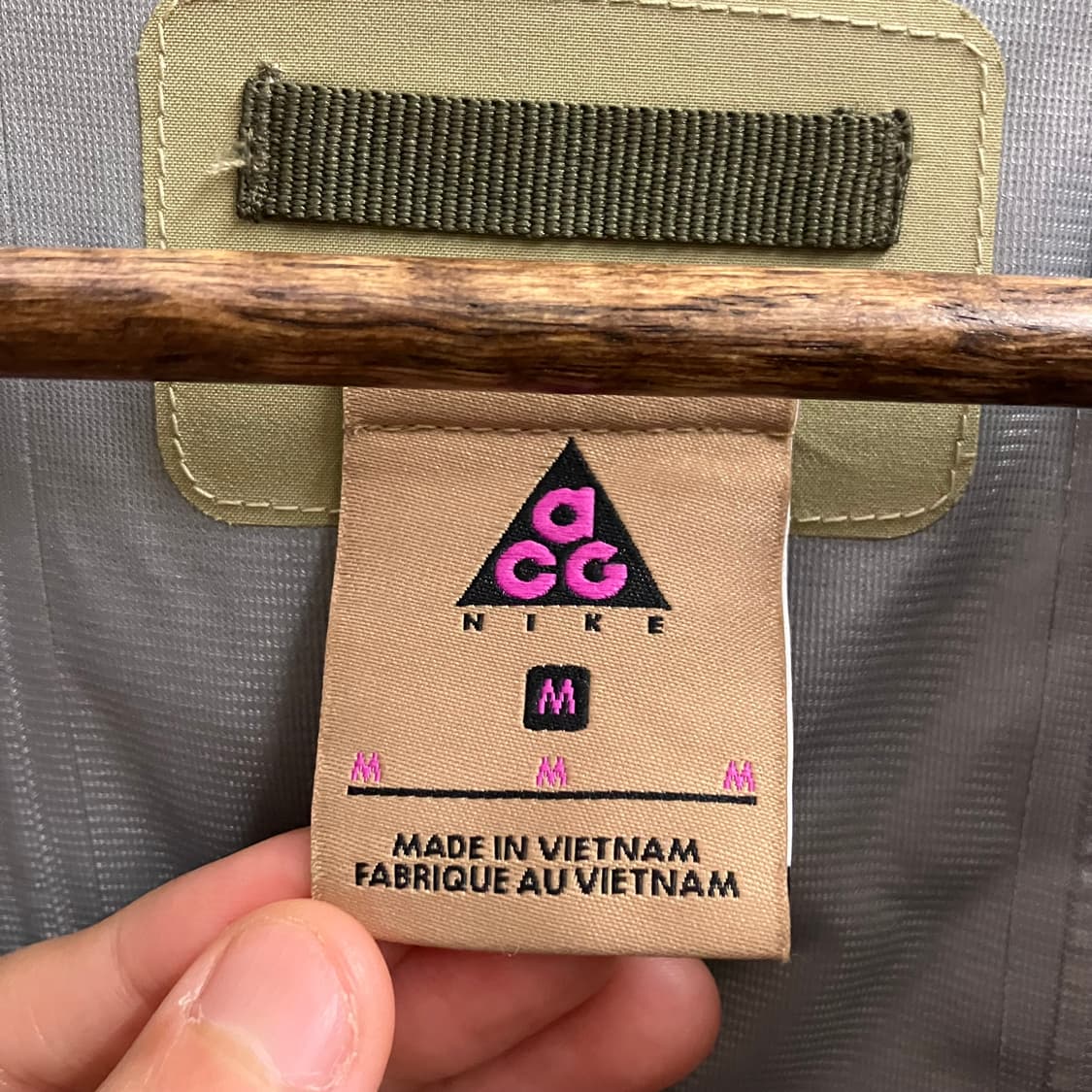 나이키acg 고어텍스 자켓 카키 상품이미지4