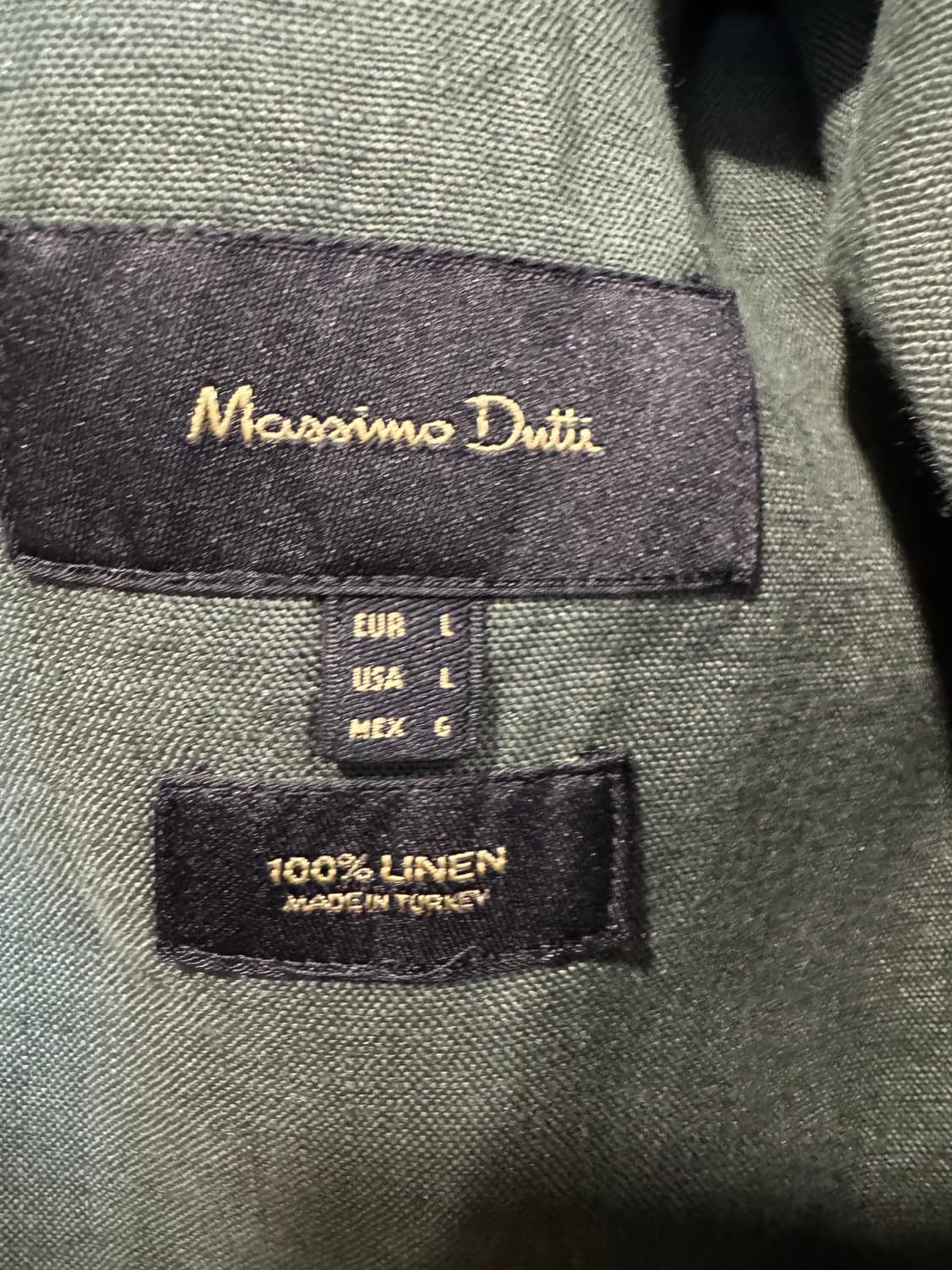 마시모두띠 린넨 셔츠 자켓 상품이미지4