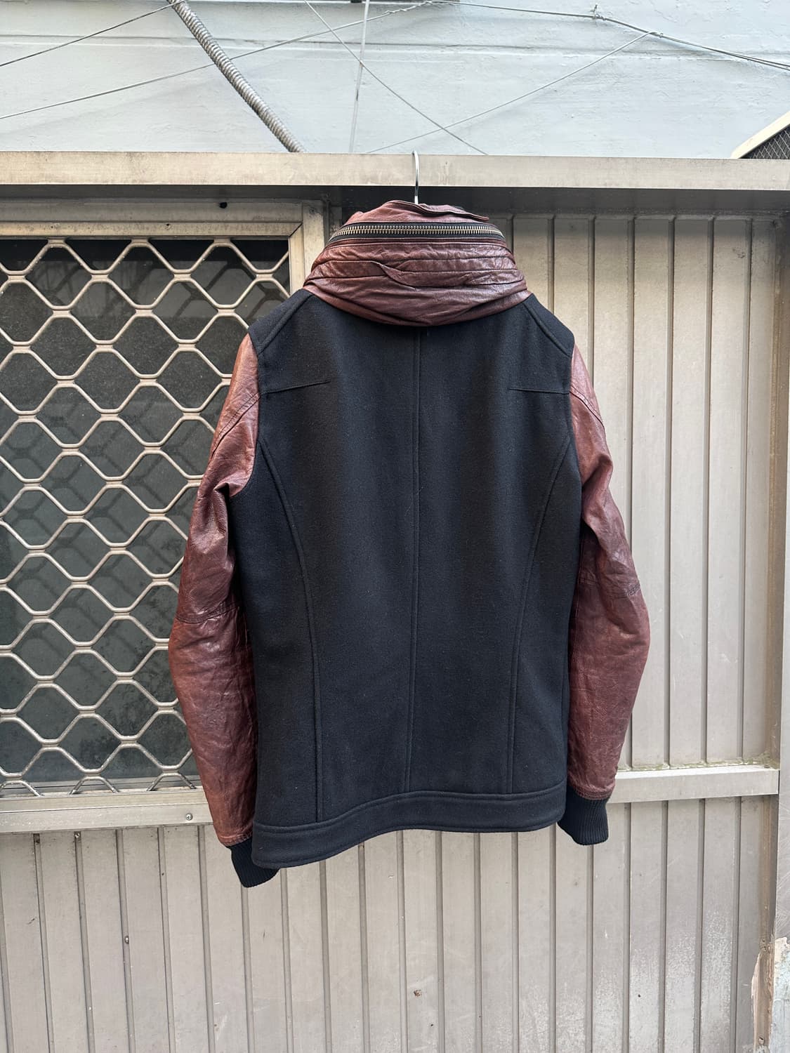 TORNADO MART goat leather 2 way bomber 상품이미지5