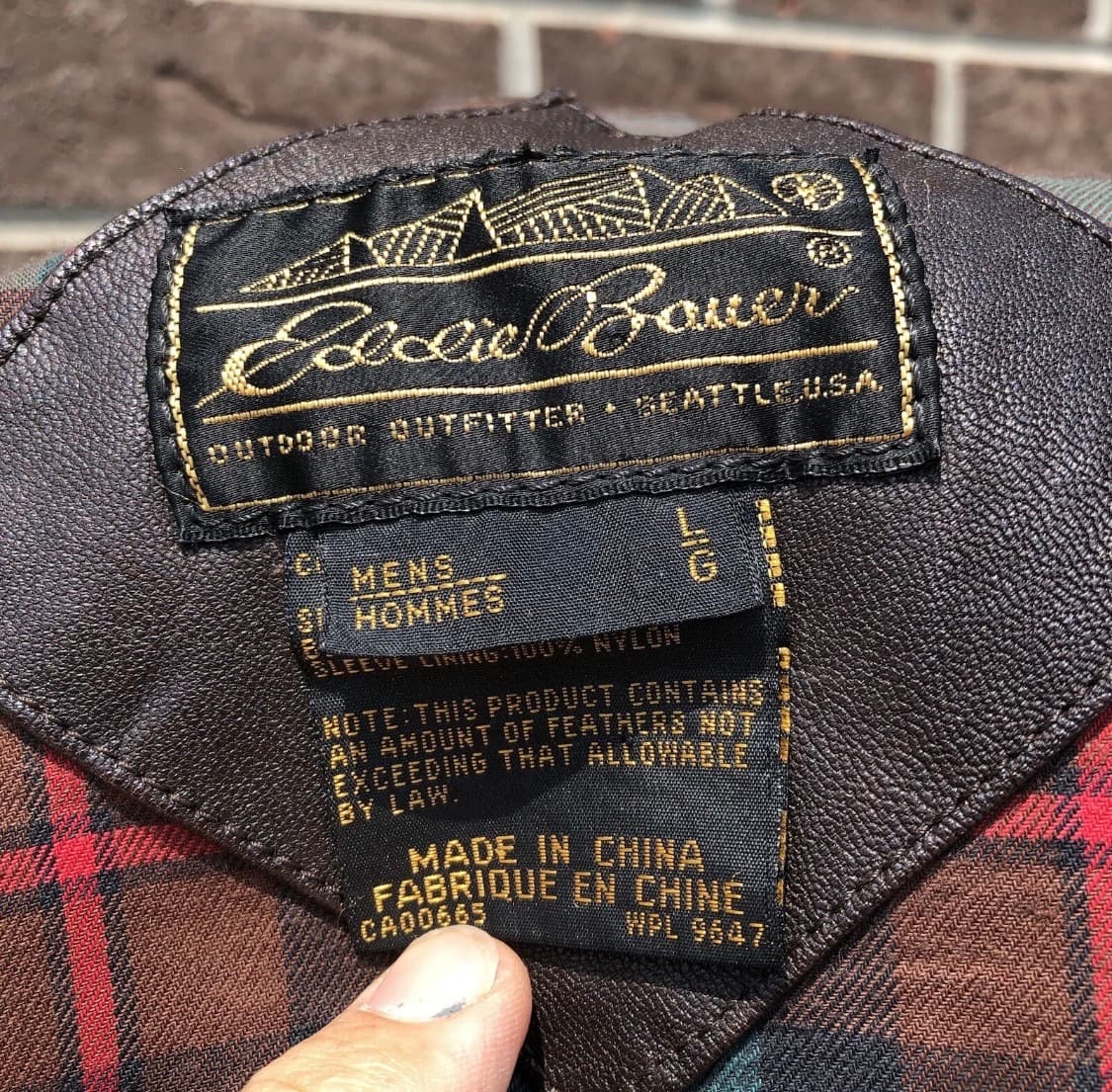 에디바우어 리얼레더 A-2자켓 상품이미지6