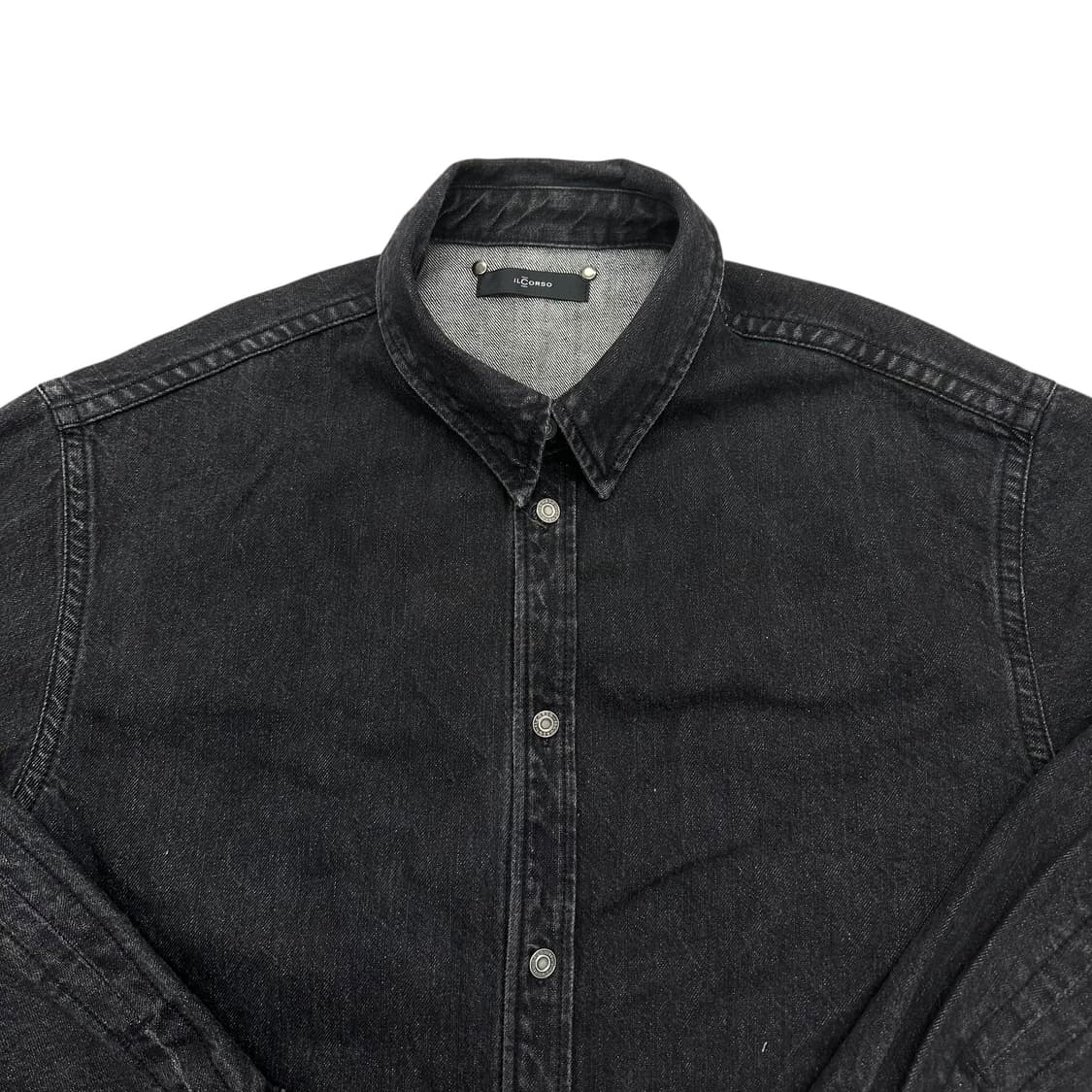 일꼬르소 데님 셔츠자켓 상품이미지2