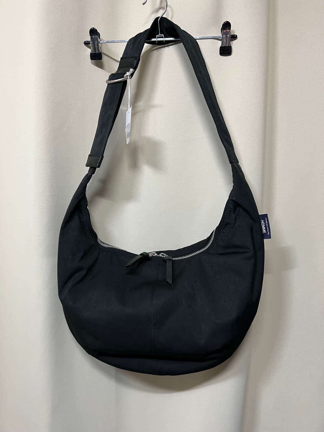 25fw 꼼데가르송 옴므 숄더백 크로스백 블랙 상품이미지6