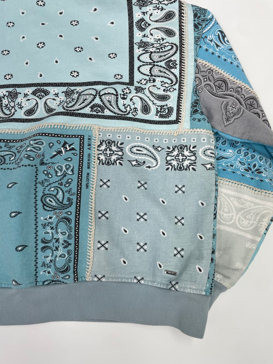 VTG PAISLEY BANDANA PATCHWORK HOODIE 상품이미지10