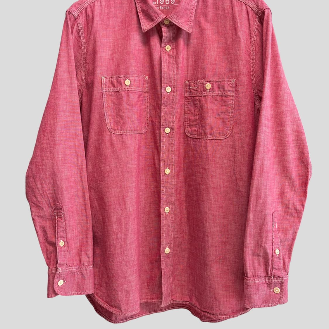 (XL)GAP 갭 샴브레이 워크 셔츠 상품이미지4