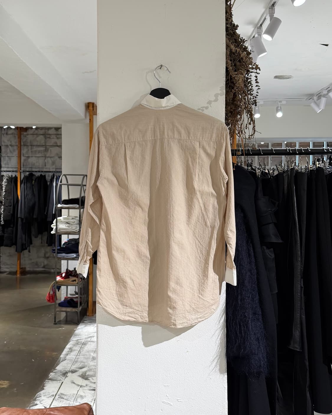 디올 무슈 베이지 코튼 3/4 슬리브 셔츠 상품이미지7