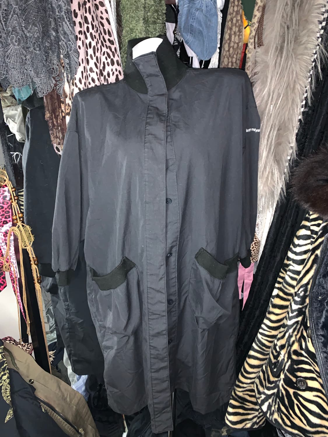 이세미야케 롱자켓 코트 상품이미지2