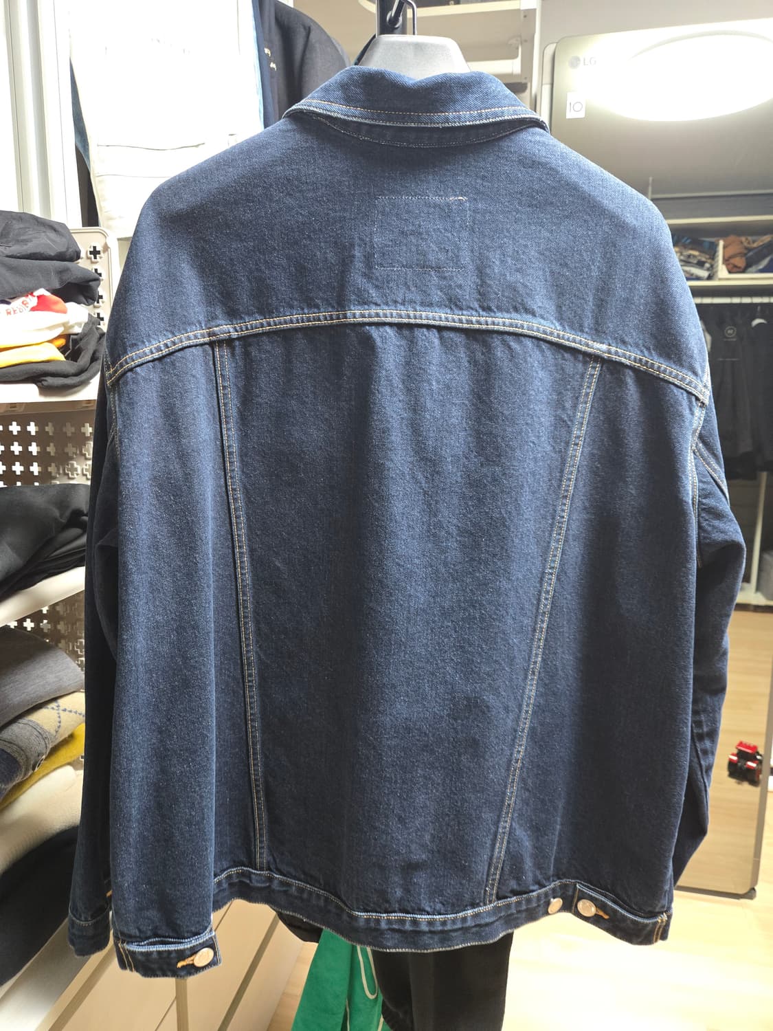 마틴로즈 오버사이즈 데님자켓 상품이미지2