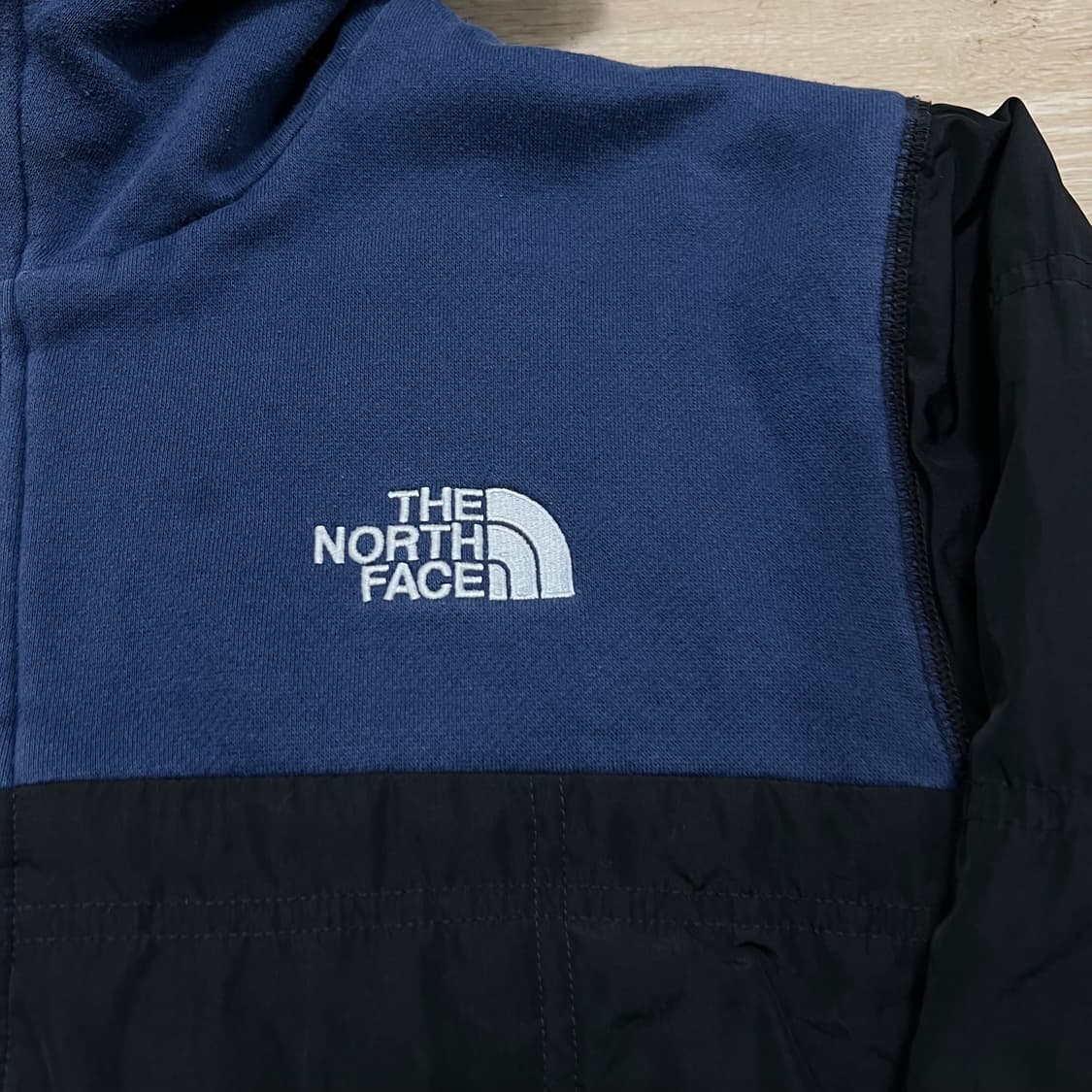 노스페이스 리버시블 바람막이 후드집업 자켓 [네이비/블랙] L/100 상품이미지4