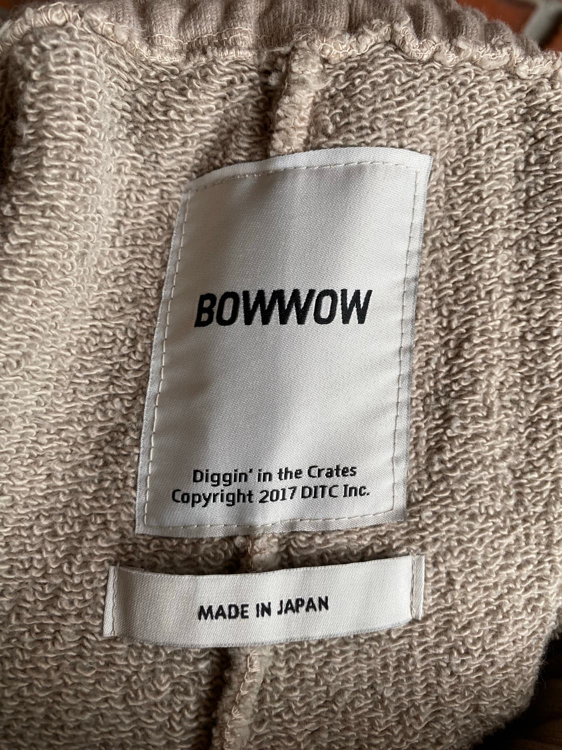 (XXL) bowwow 에이징 스웻 팬츠 상품이미지8