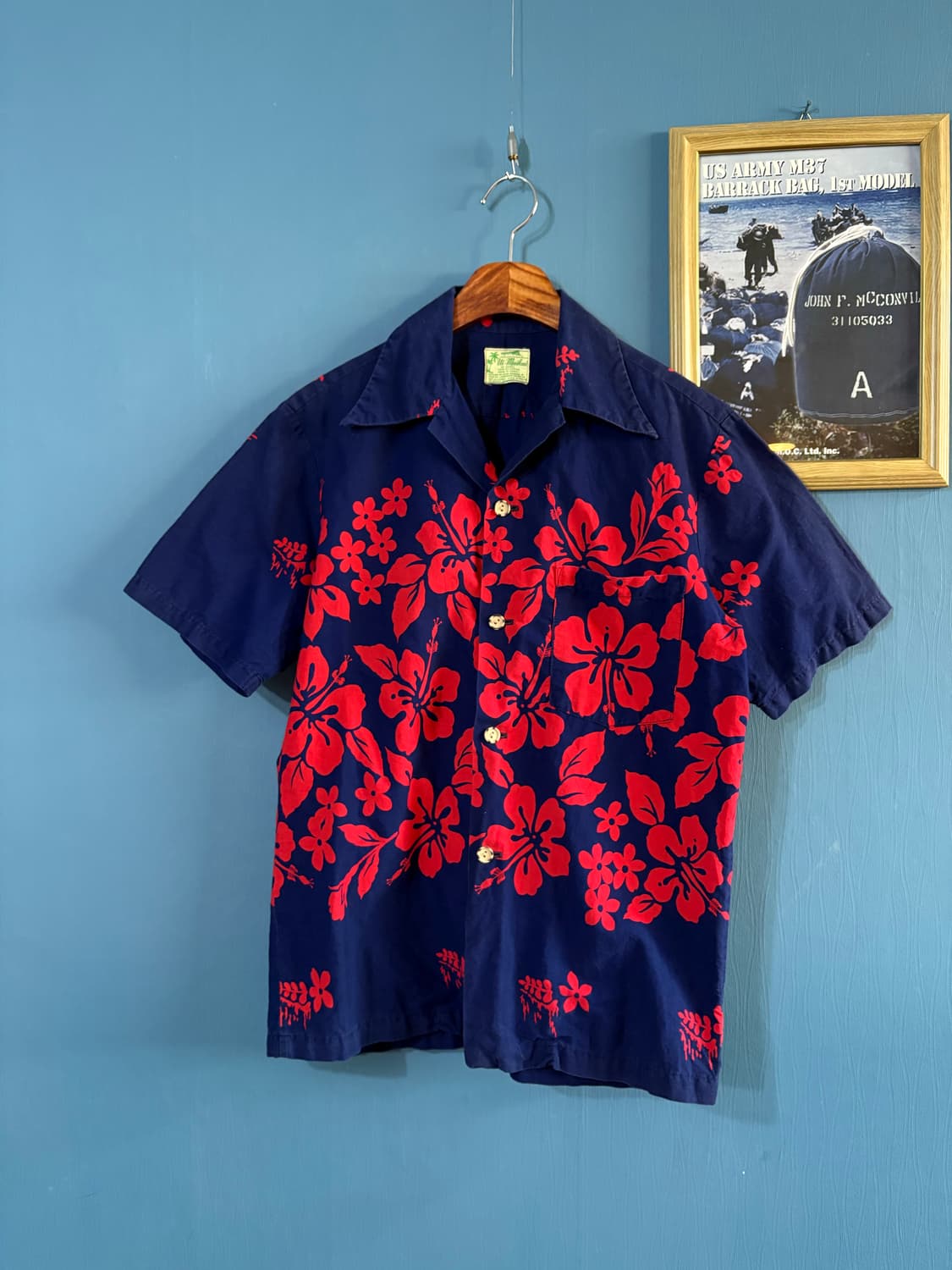 70-80’s Ui-Mai Kai Aloha Shirt.  상품이미지1