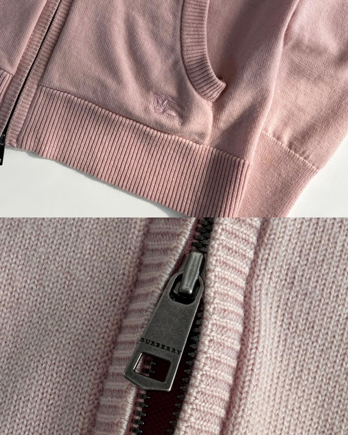 Burberry 버버리 핑크 울 후드집업 상품이미지8