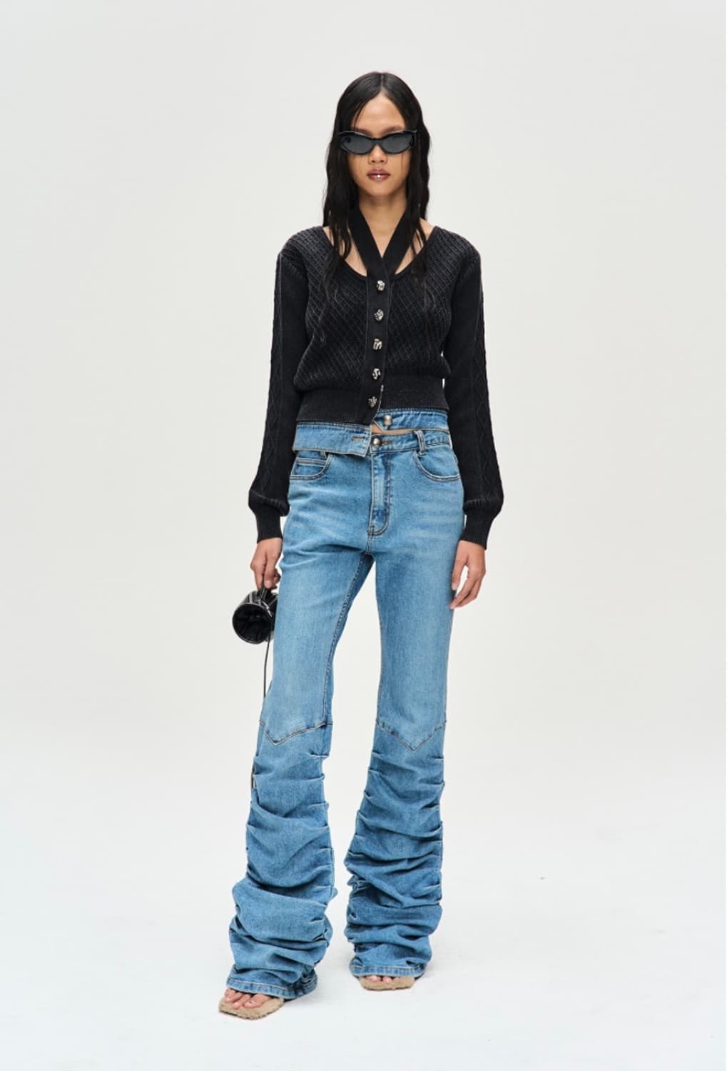 앤더슨벨 웨스턴 부츠컷 진 상품이미지1