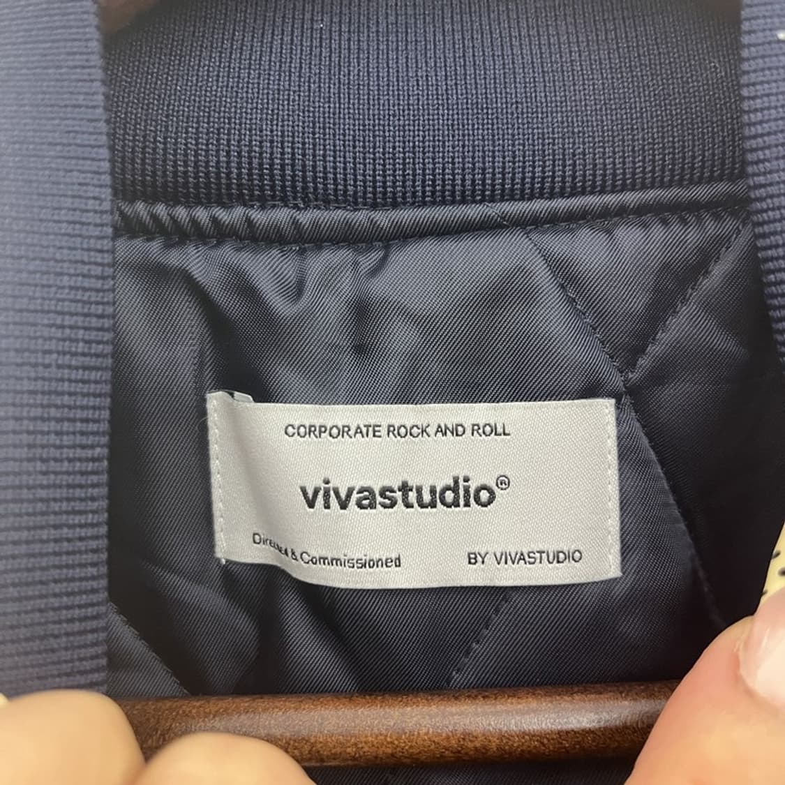 비바스튜디오 올드스쿨 스트릿힙합 고딕 바시티자켓 L C09984 상품이미지5