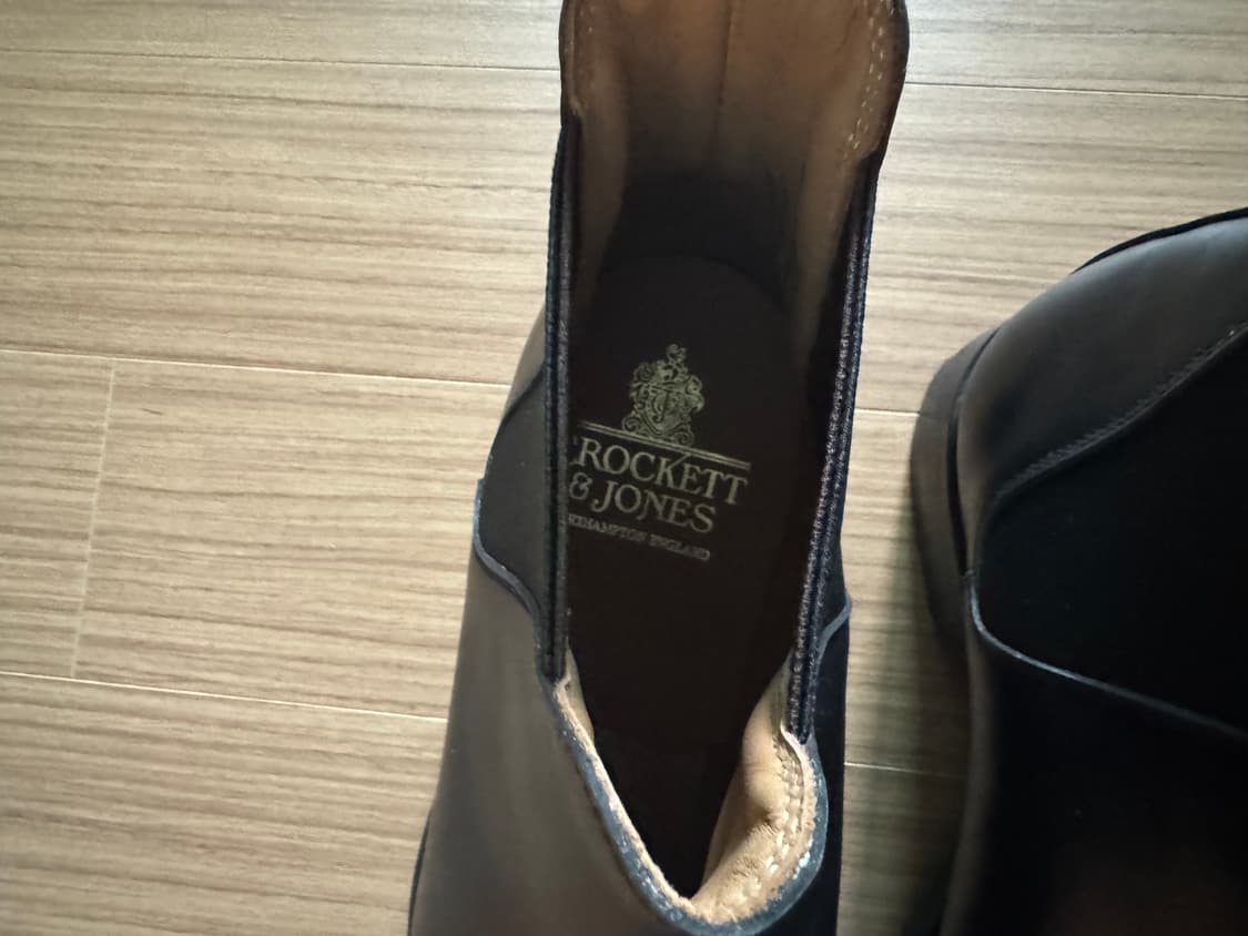 CROCKETT & JONES 첼시8 부츠 블랙 7E 상품이미지6