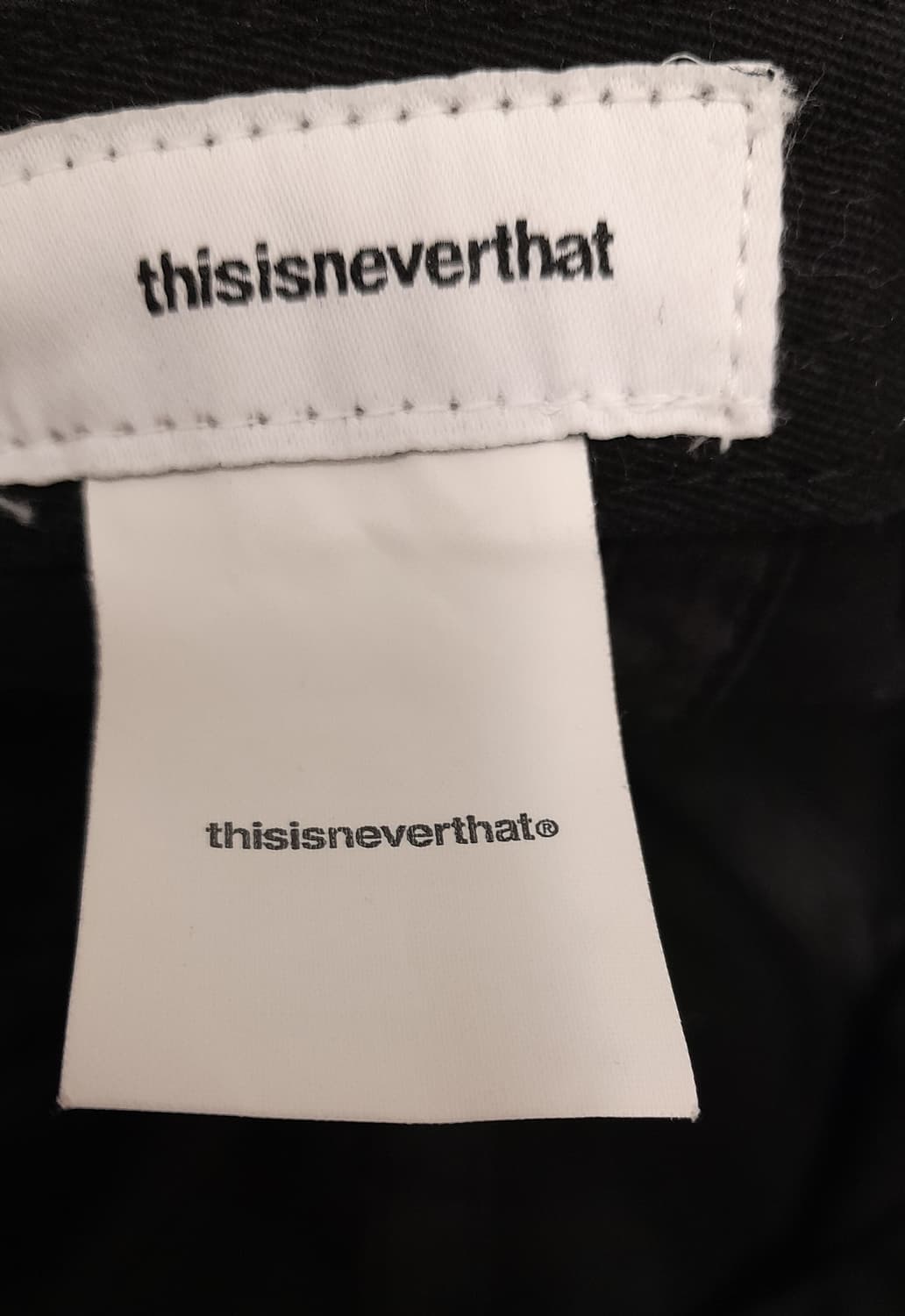 💥디스이즈네버댓 x 바이브 볼캡 (블랙)
 상품이미지6