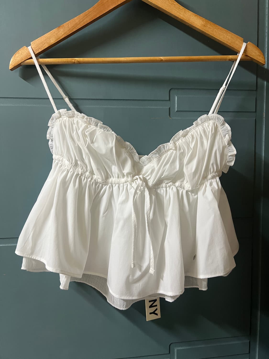GLOWNY SHIRRED CRINKLE BUSTIER 상품이미지3