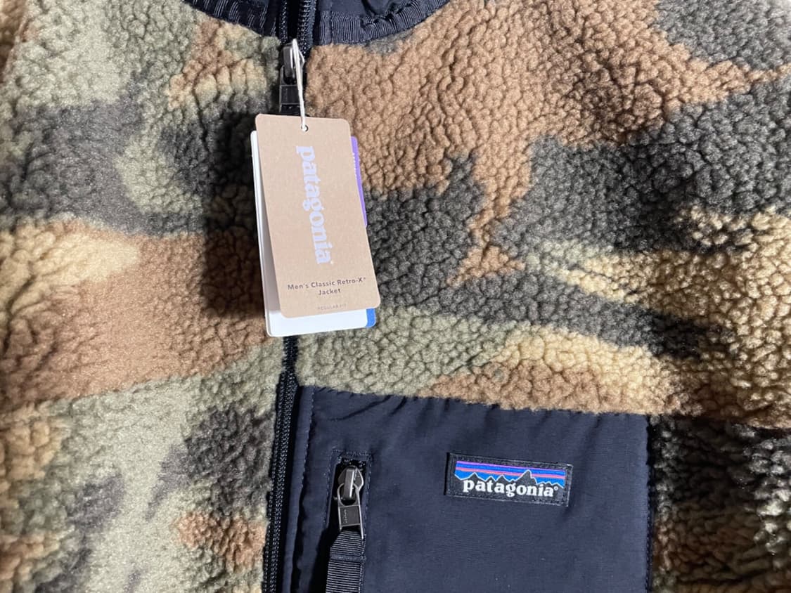 파타고니아 클래식 레트로-X 플리스 자켓 카모플라쥬 상품이미지2