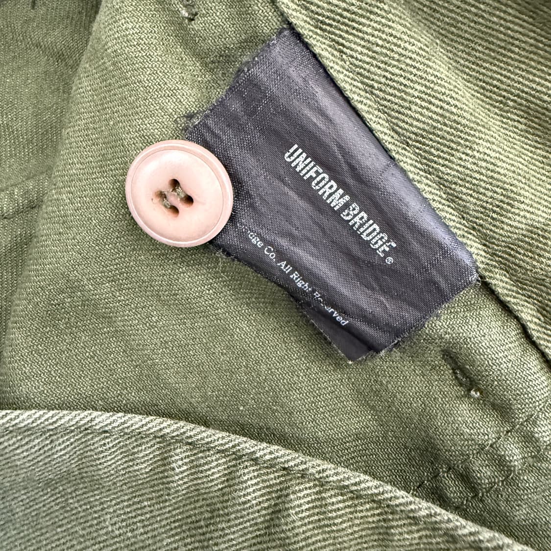 (L)유니폼 브릿지 퍼티그 팬츠(올리브) 상품이미지3