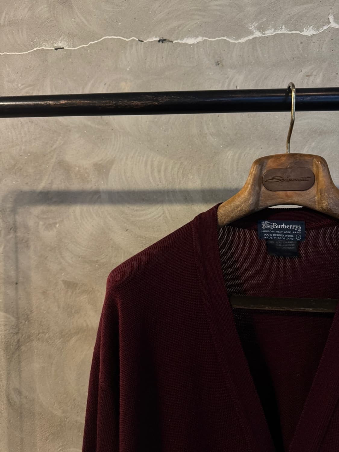 버버리 스코티쉬 가디건 105 상품이미지2