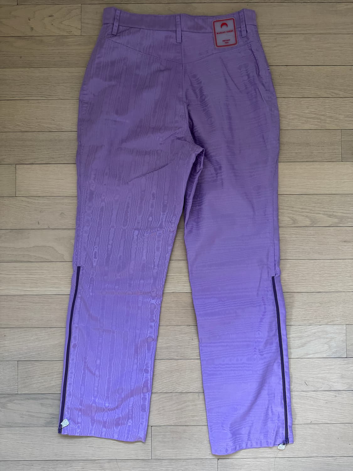 Marine Serre - Purple Shiny 트라우저 38(m) 상품이미지9