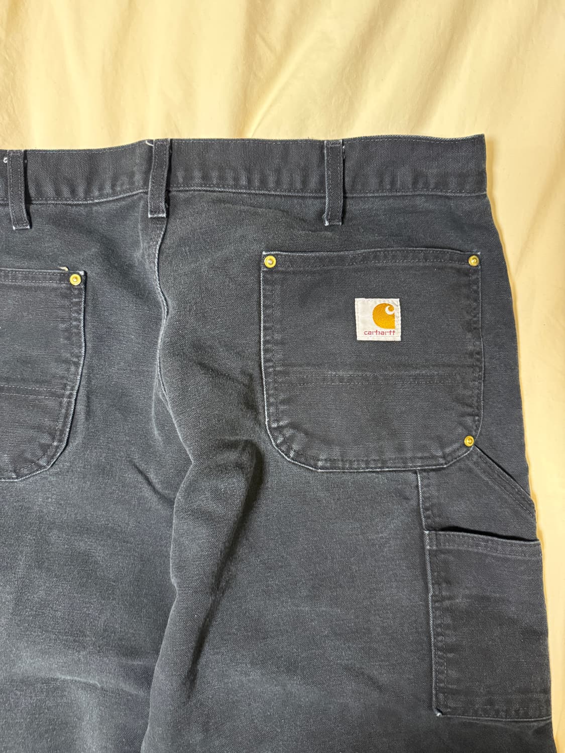 칼하트 더블니 B01 blk USA 상품이미지3