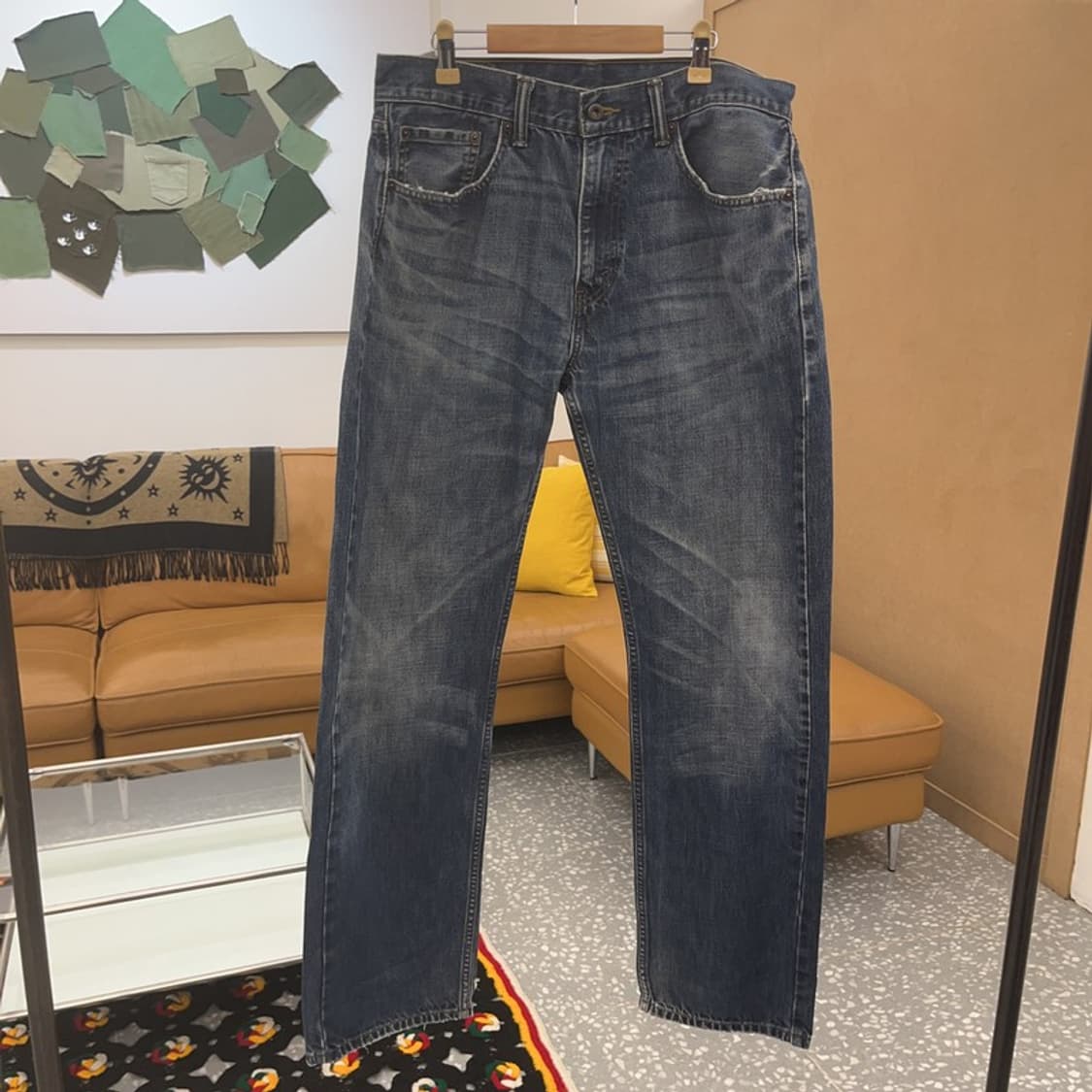 리바이스 505 빈티지 데님 청바지 33인치 C06402 상품이미지3