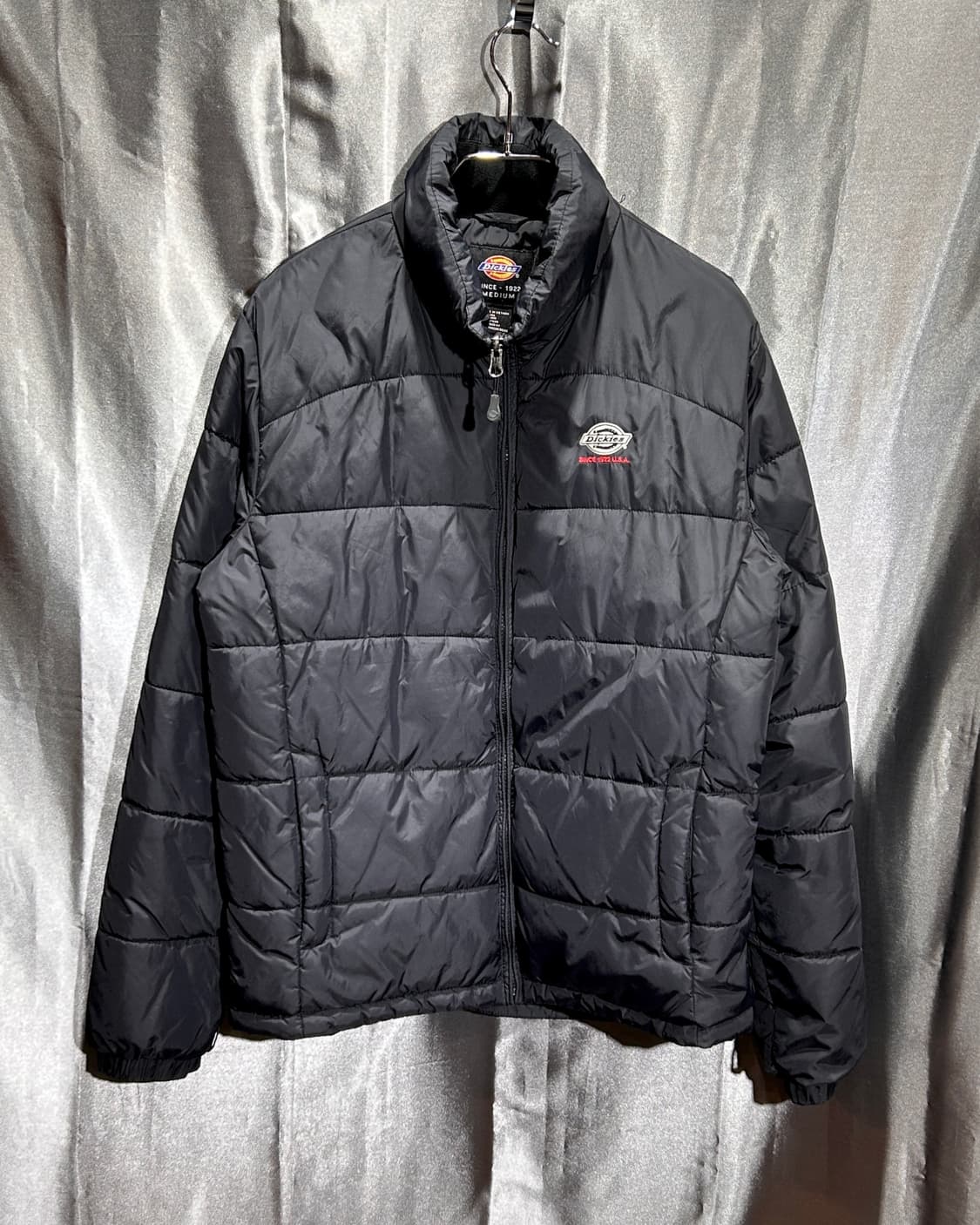 M 디키즈 심볼로고 블랙 라이트 패딩 상품이미지2