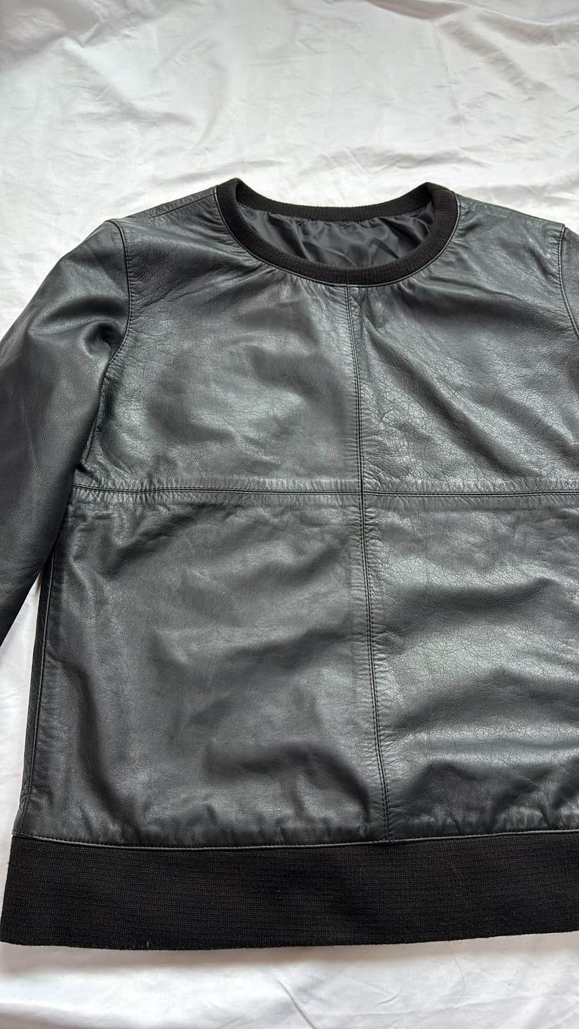 Canadian Vegan Leather Sweat 상품이미지5