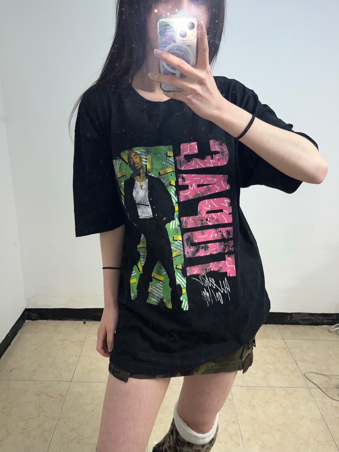 2pac 락 티셔츠 상품이미지3