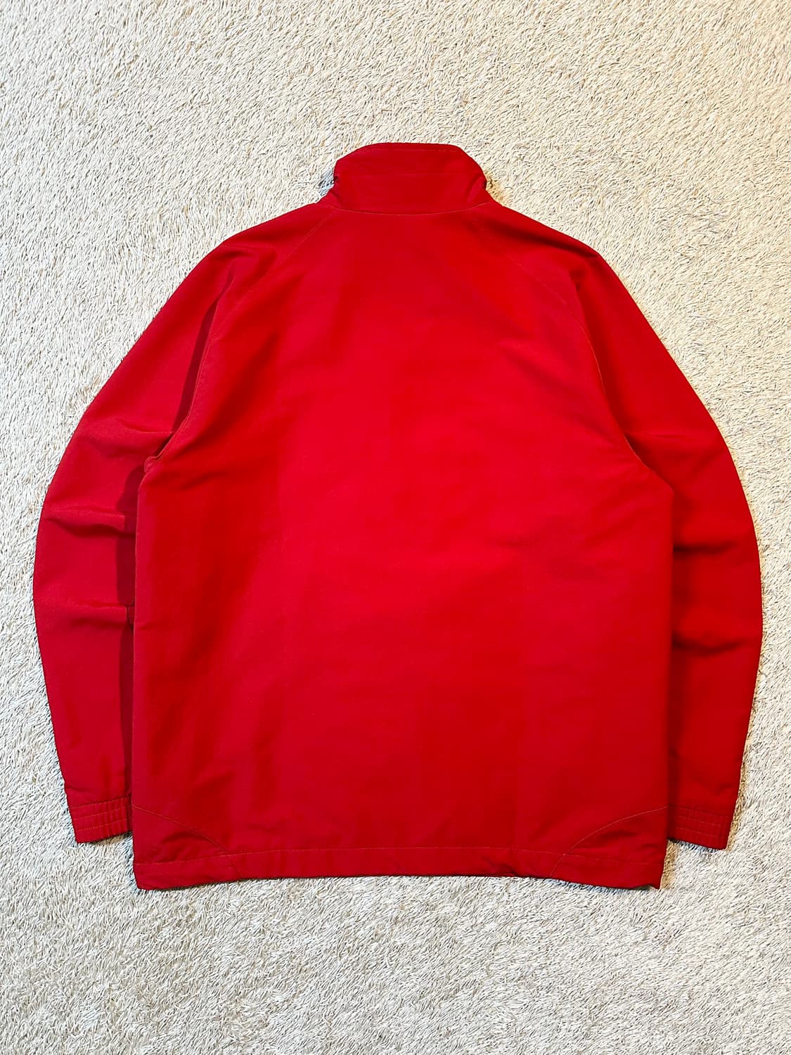 아디다스 ADIDAS 삼각로고 사이드라인 바람막이 자켓 레드 상품이미지3