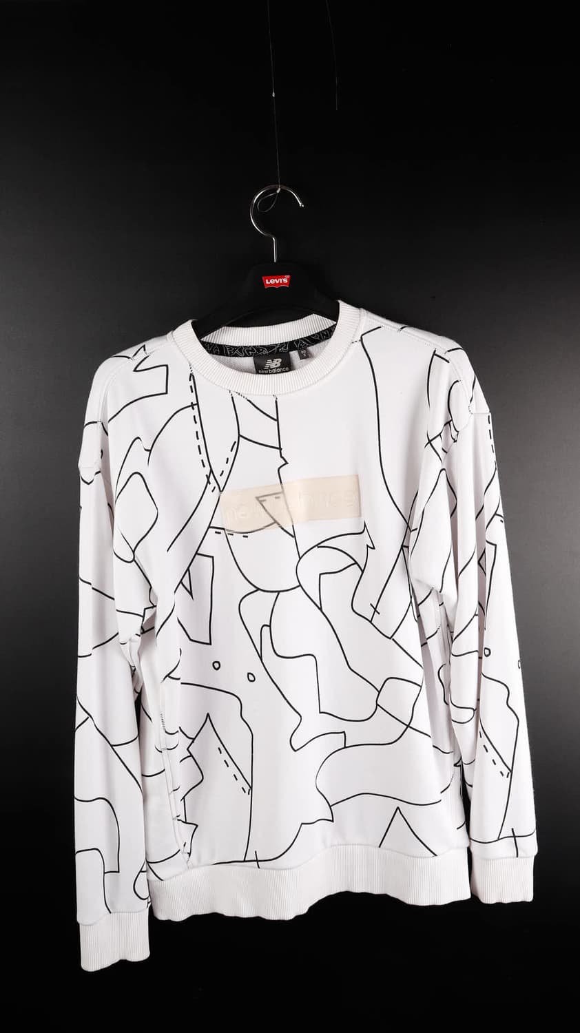 뉴발란스 흰색 맨투맨 상품이미지2